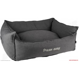 Panier Dream Away Rectangulaire + fermeture éclaire Gris