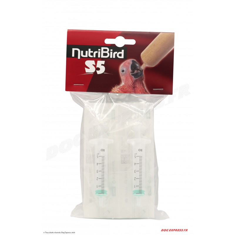 Nutribird Seringue alimentaire S5, Oiseau